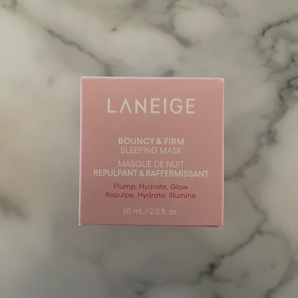 LANEIGE Pink Bouncy & Firm Sleeping Mask